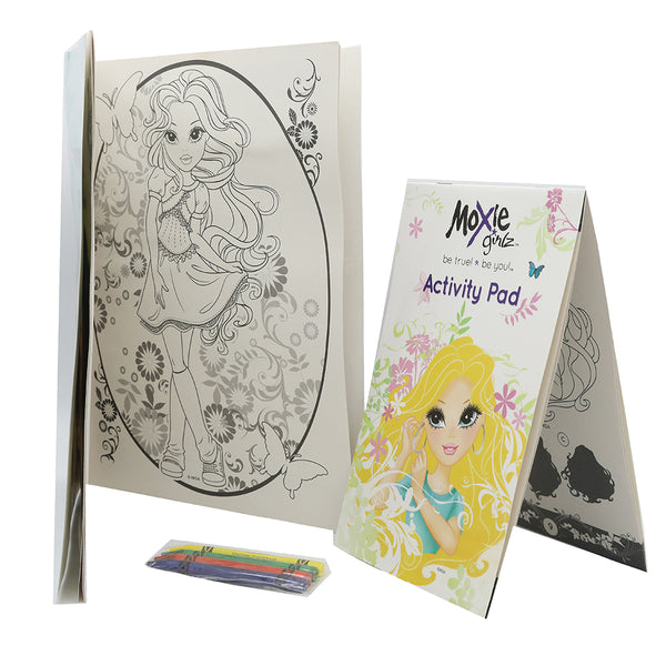 Activity Pack Moxie Girls, Kids, Kids Educational Books, 6 to 9 Years, Chase Value