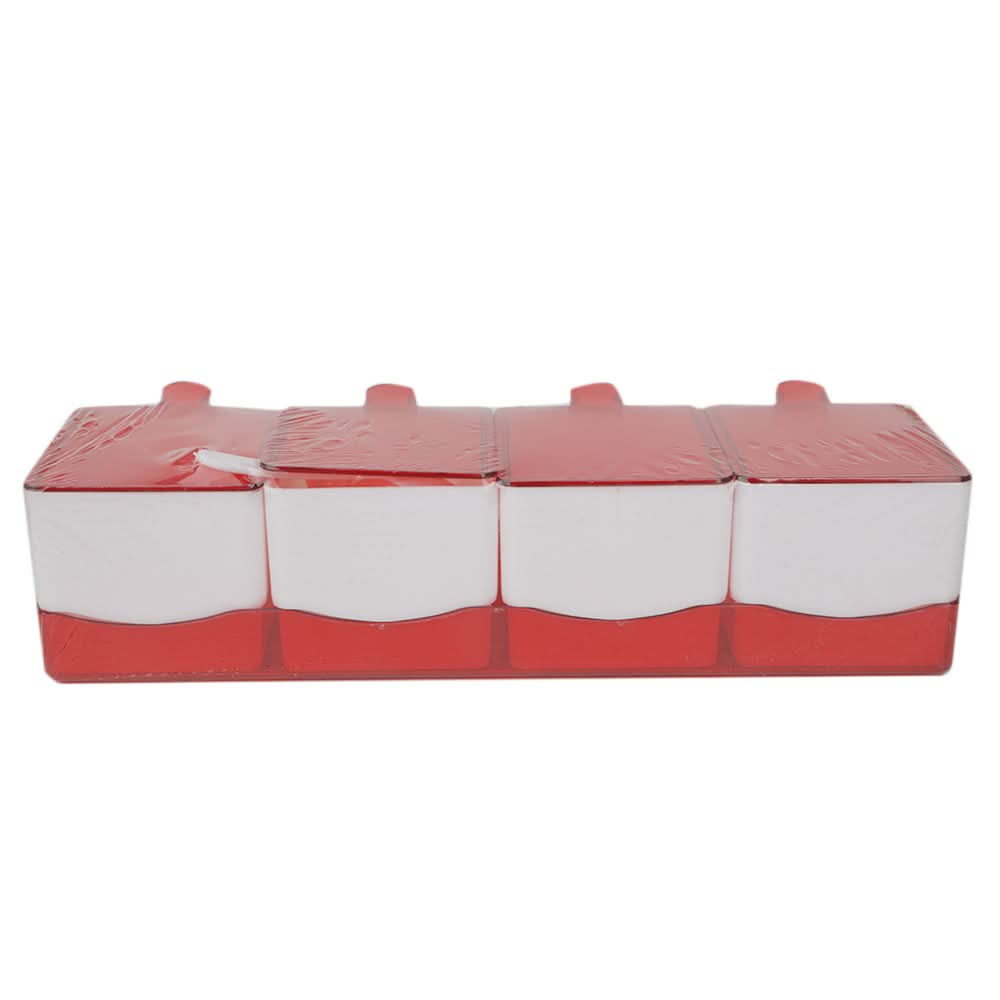 Spice Box 4 case - Red, Home & Lifestyle, Storage Boxes, Chase Value, Chase Value