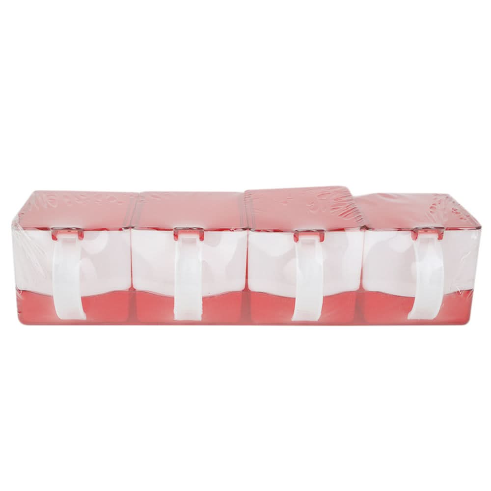 Spice Box 4 case - Red, Home & Lifestyle, Storage Boxes, Chase Value, Chase Value