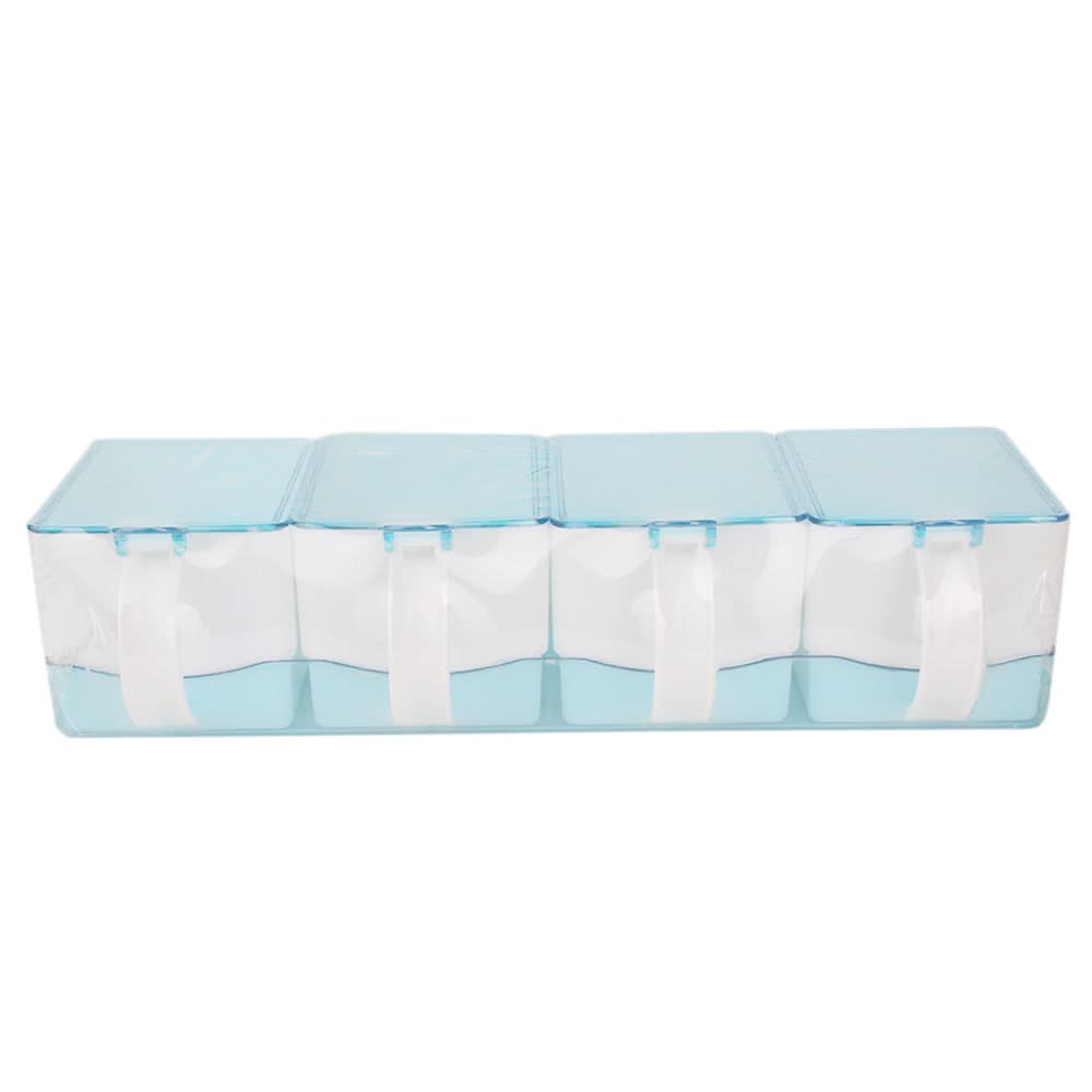 Spice Box 4 case - Cyan, Home & Lifestyle, Storage Boxes, Chase Value, Chase Value