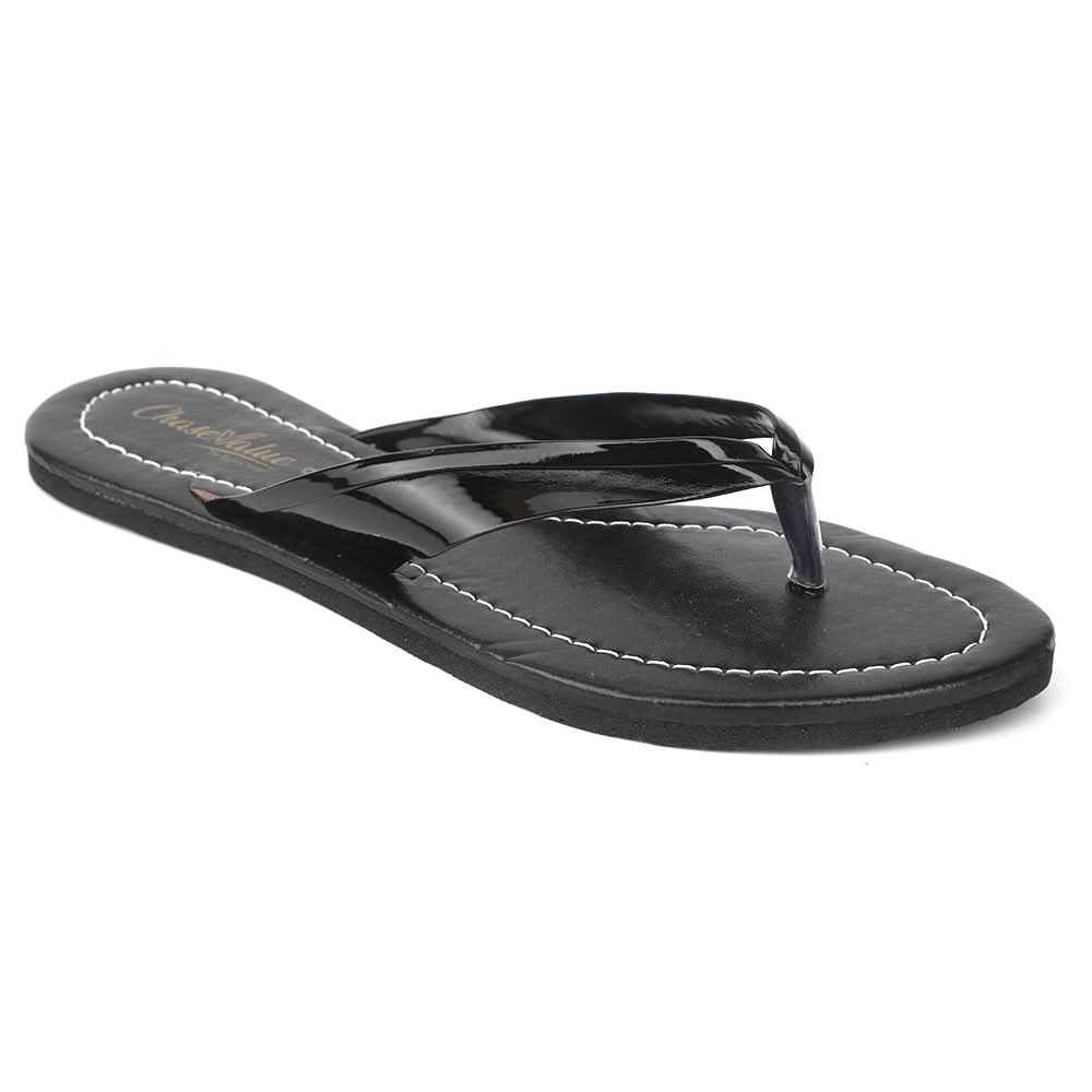 Women's Slipper - Black, Women, Slippers, Chase Value, Chase Value