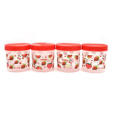Mini Jar Net 4Pc - Red, Home & Lifestyle, Storage Boxes, Chase Value, Chase Value