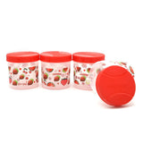 Mini Jar Net 4Pc - Red, Home & Lifestyle, Storage Boxes, Chase Value, Chase Value