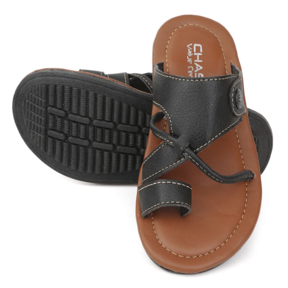 Boys Slipper - Black, Boys Slippers, Chase Value, Chase Value