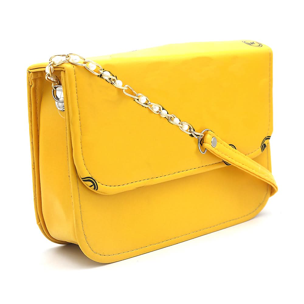 Women's Shoulder Bag 3134 - Yellow, Women, Bags, Chase Value, Chase Value