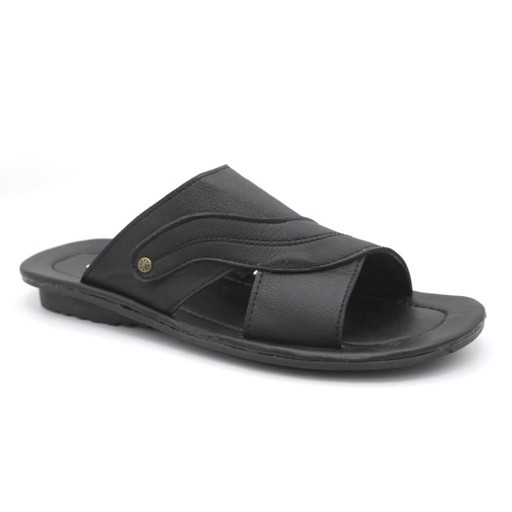 Men's Slipper - Black, Men, Slippers, Chase Value, Chase Value