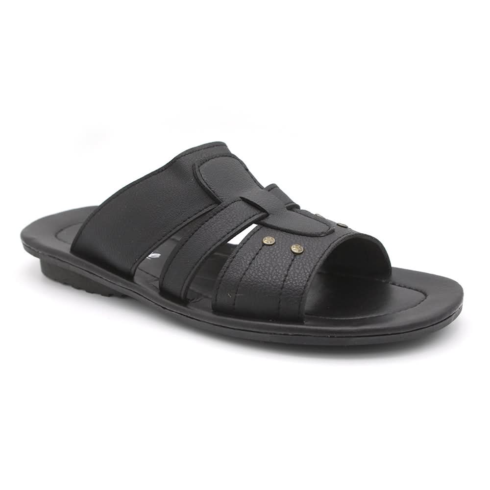 Men's Slipper - Black, Men, Slippers, Chase Value, Chase Value