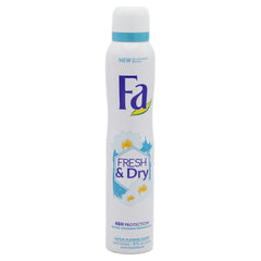 Fa Fresh & Dry Body Spray 200 ML, Beauty & Personal Care, Men Body Spray And Mist, Fa, Chase Value