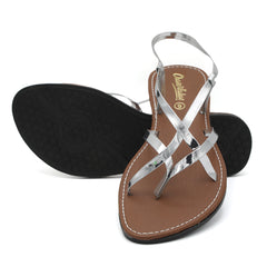Women's Sandal - Silver, Women, Sandals, Chase Value, Chase Value