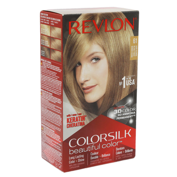 Revlon ColorSilk 61 Dark Blonde, Beauty & Personal Care, Hair Colour, Revlon, Chase Value