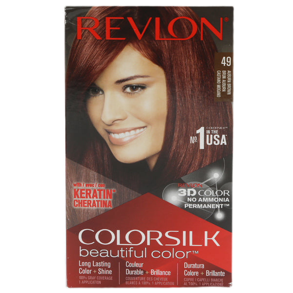 Revlon Hair Color 49 Auburn Brown, Beauty & Personal Care, Hair Colour, Revlon, Chase Value