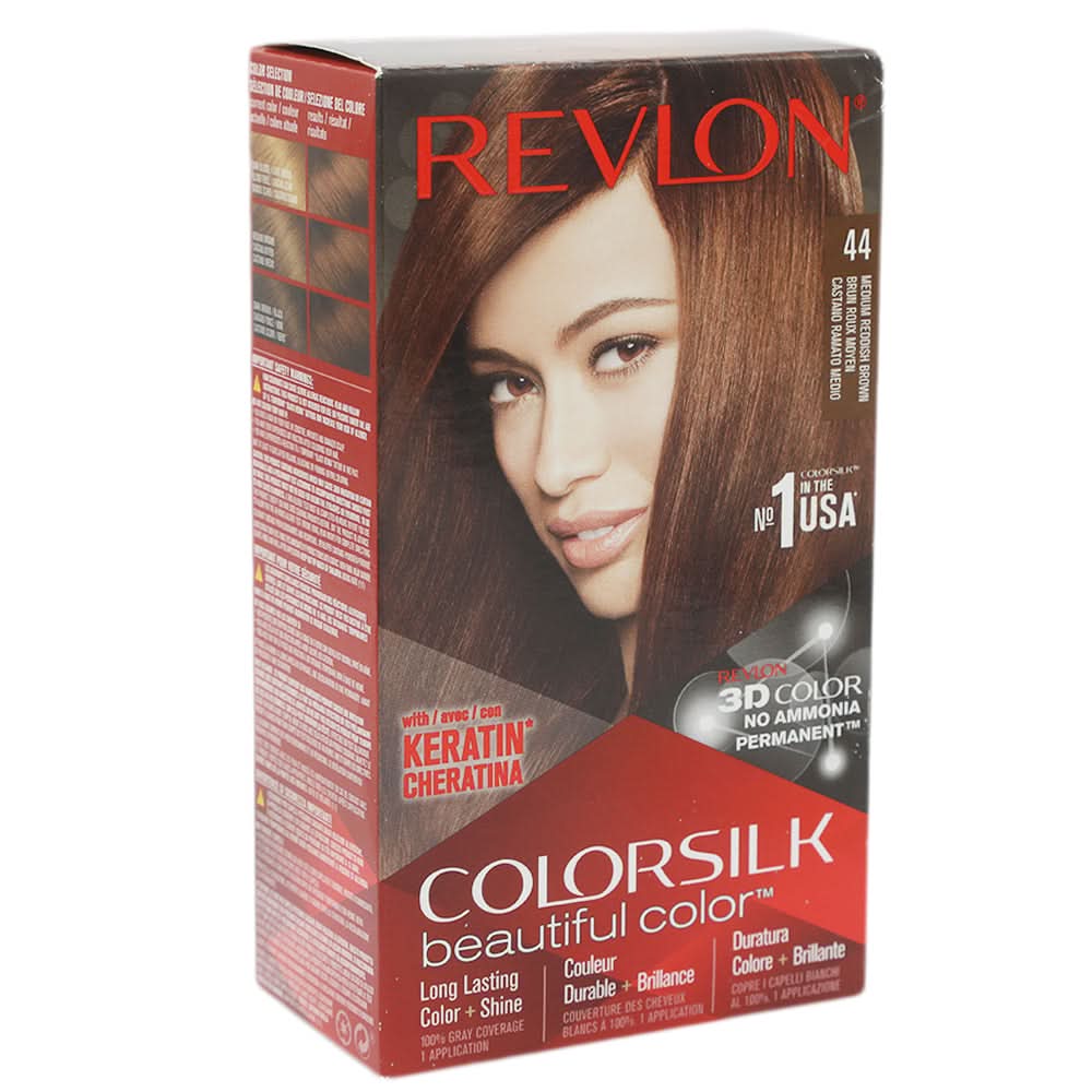 Revlon Face Color Medium 44 - Reddish Brown, Beauty & Personal Care, Hair Colour, Revlon, Chase Value