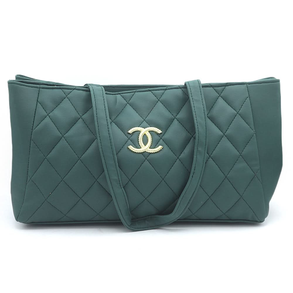 Women's Shoulder Bag H-70 - Dark Green, Women, Bags, Chase Value, Chase Value