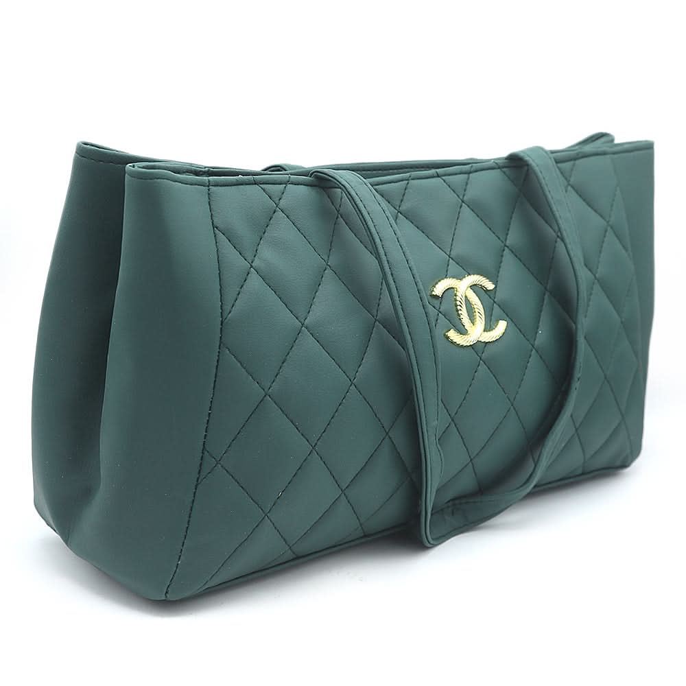 Women's Shoulder Bag H-70 - Dark Green, Women, Bags, Chase Value, Chase Value