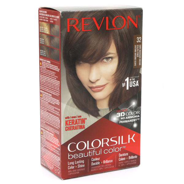 Revlon Face Color 32 Dark Mahogany Brown, Beauty & Personal Care, Hair Colour, Revlon, Chase Value