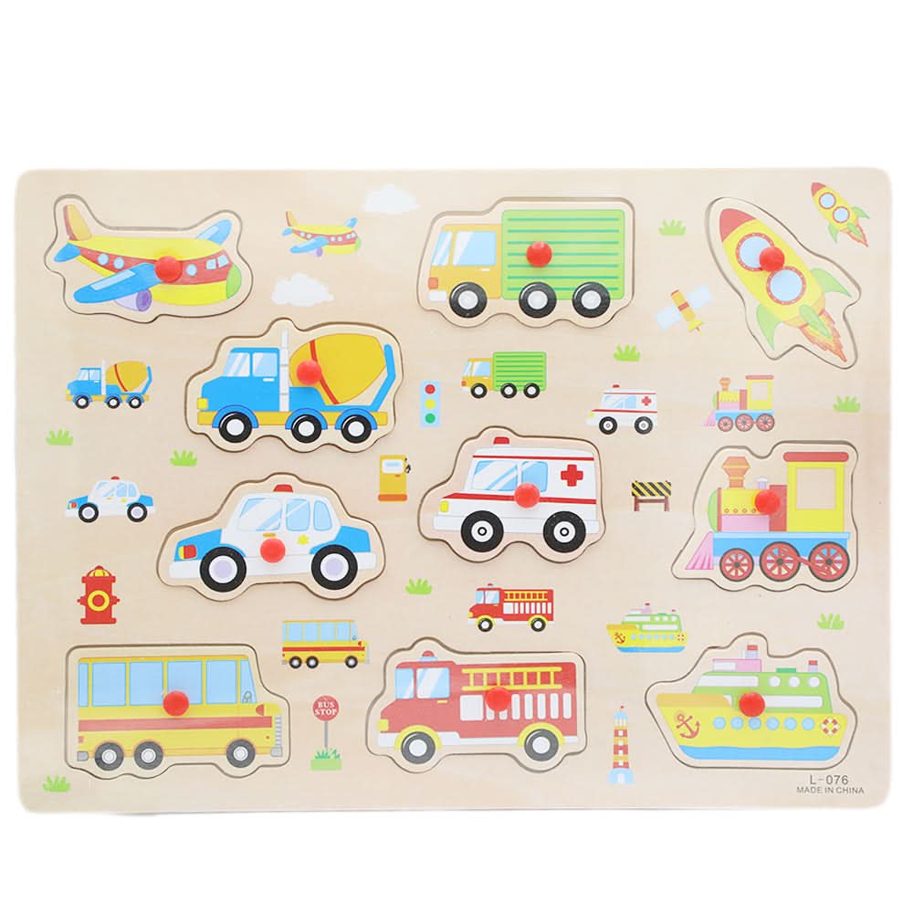 Wooden Toys 3607 - Multi, Kids, Board Games And Puzzles, Chase Value, Chase Value