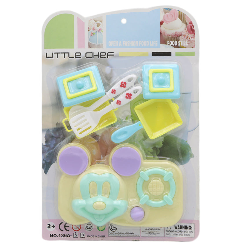 Kitchen Set 3286 - Yellow, Kids, Cosmetic and Kitchen Sets, Chase Value, Chase Value