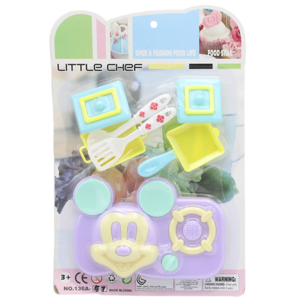 Kitchen Set 3286 - Purple, Kids, Cosmetic and Kitchen Sets, Chase Value, Chase Value