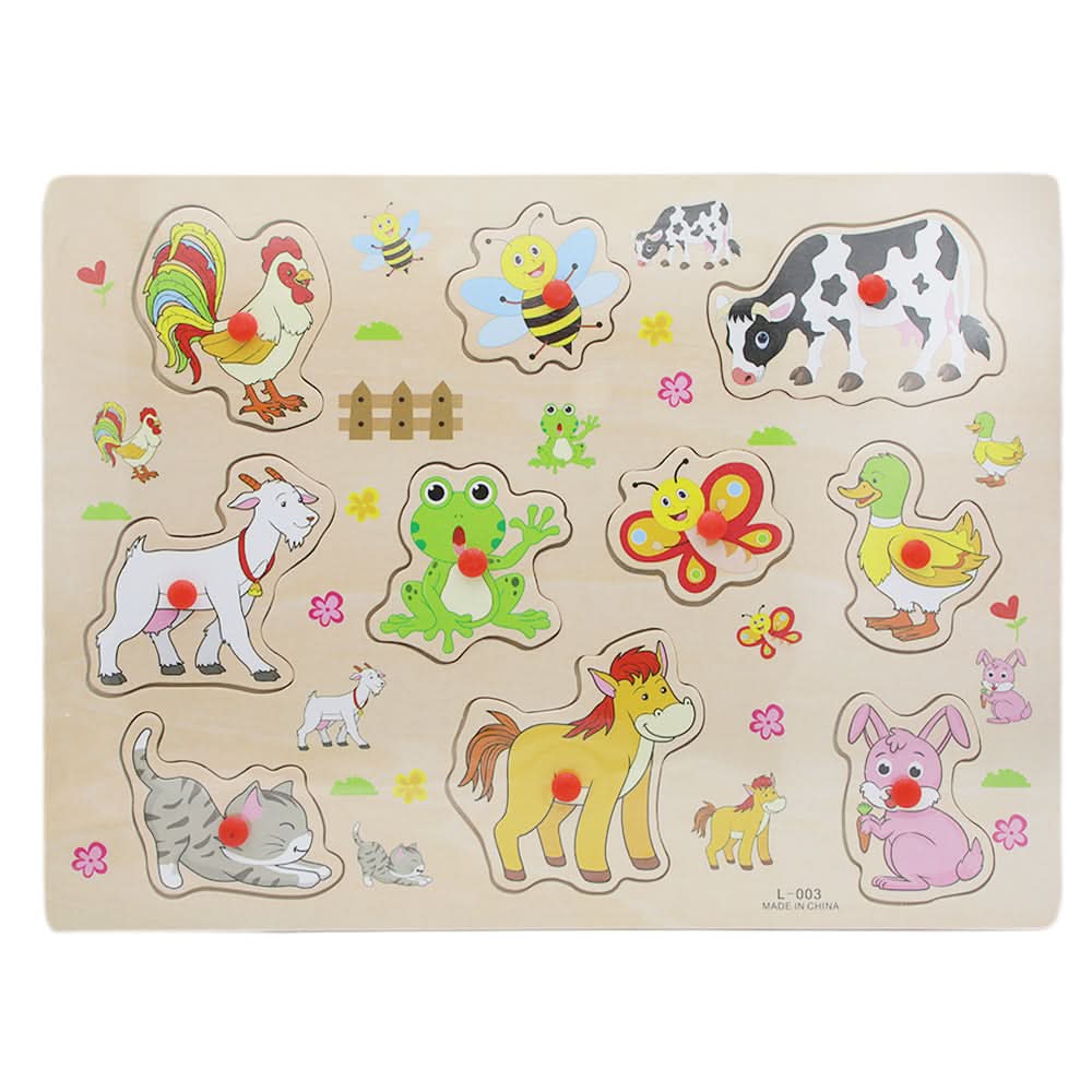 Wooden Toys 3608 - Multi, Kids, Board Games And Puzzles, Chase Value, Chase Value