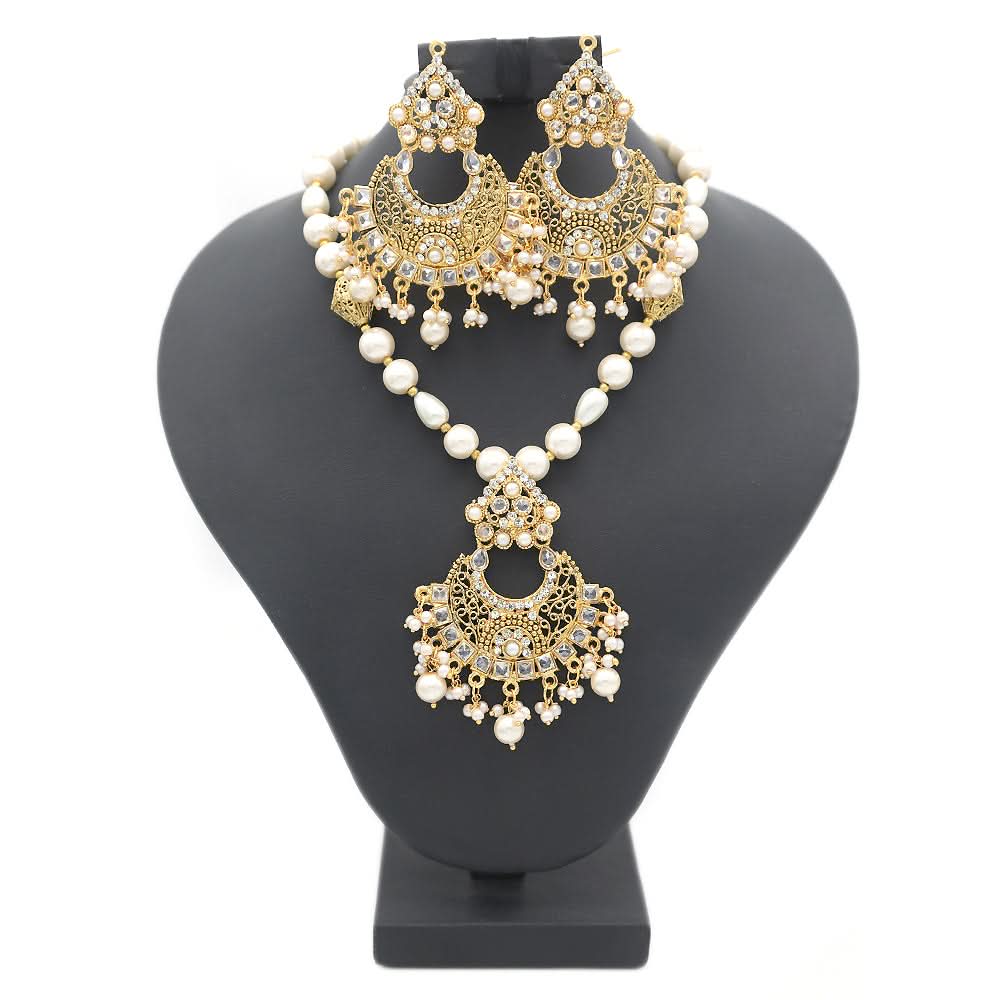 Women's Casting Jewellery Set - Golden, Women, Jewellery Set, Chase Value, Chase Value