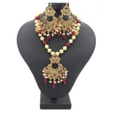 Women's Casting Jewellery Set - Maroon, Women, Jewellery Set, Chase Value, Chase Value