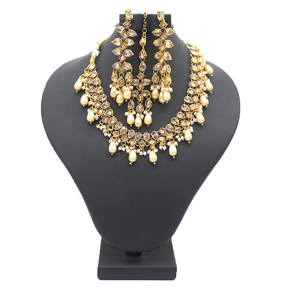 Women's Casting Jewelry Set - Golden, Women, Jewellery Set, Chase Value, Chase Value