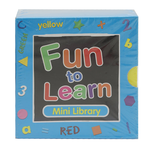 Fun To Learn Mini Library Learning - Blue, Kids, Kids Educational Books, Chase Value, Chase Value