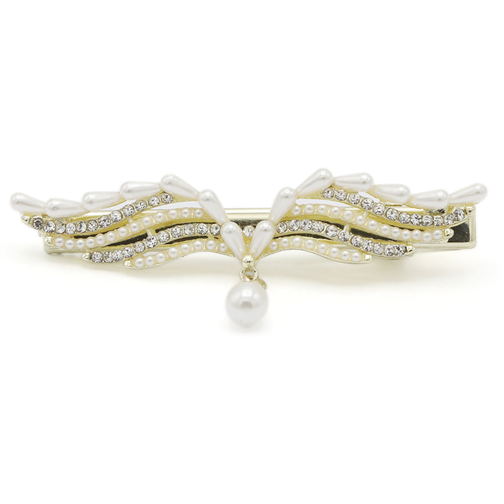 Fancy Pin - Golden, Women Scarf Pins & Brooches, Chase Value, Chase Value