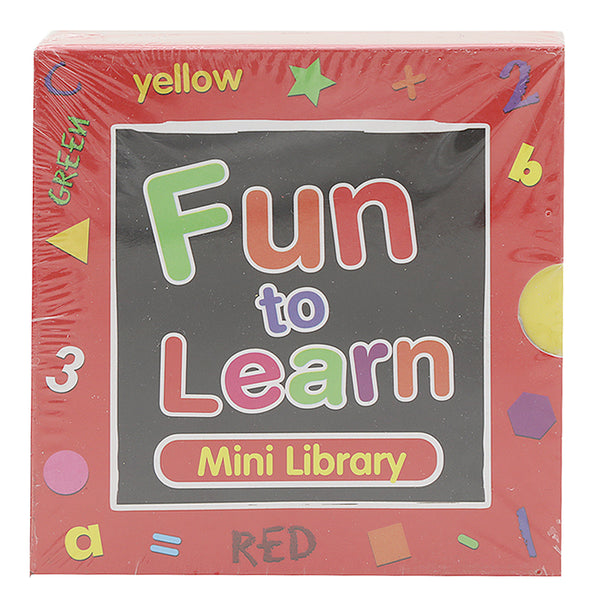 Fun To Learn Mini Library Learning - Red, Kids, Kids Educational Books, Chase Value, Chase Value