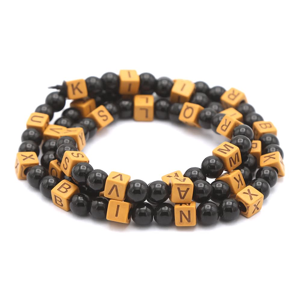 Mens Hand Bracelets - Black & Brown - A, Men, Jewellery, Chase Value, Chase Value