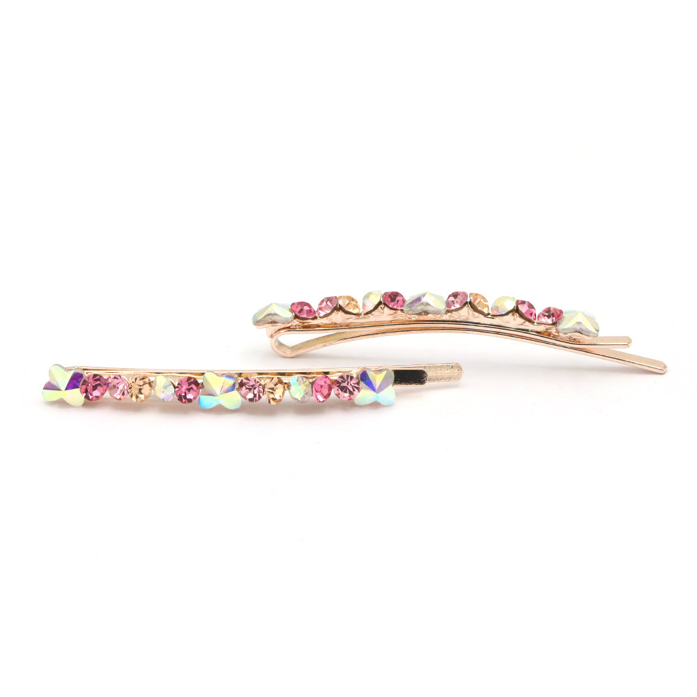 Metal Fancy Pin - Pink, Women Hair & Head Jewellery, Chase Value, Chase Value