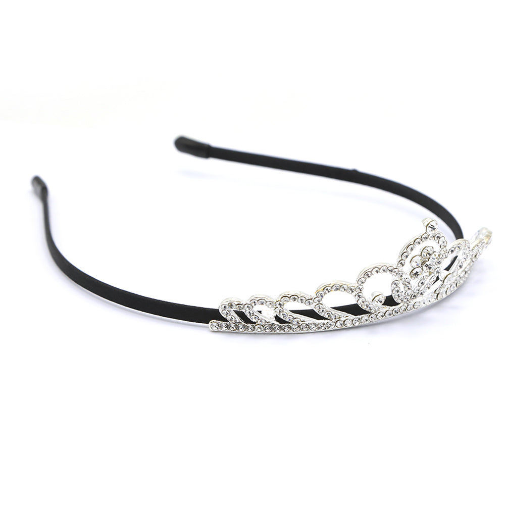 Crown Hair Band - Silver, Women Hair & Head Jewellery, Chase Value, Chase Value