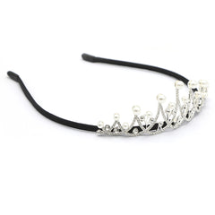 Crown Hair Band - Silver, Women Hair & Head Jewellery, Chase Value, Chase Value