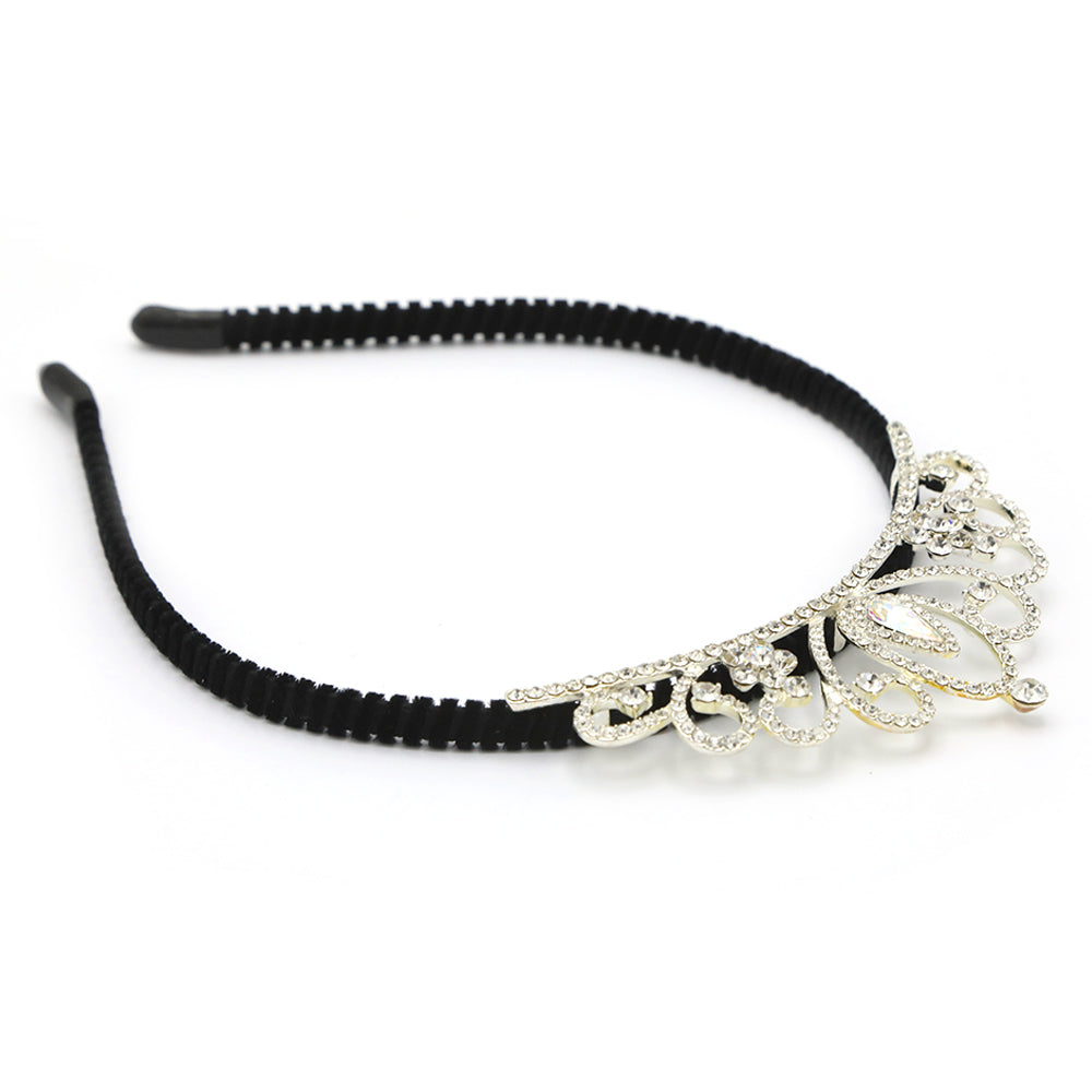 Crown Hair Band - Silver, Women Hair & Head Jewellery, Chase Value, Chase Value