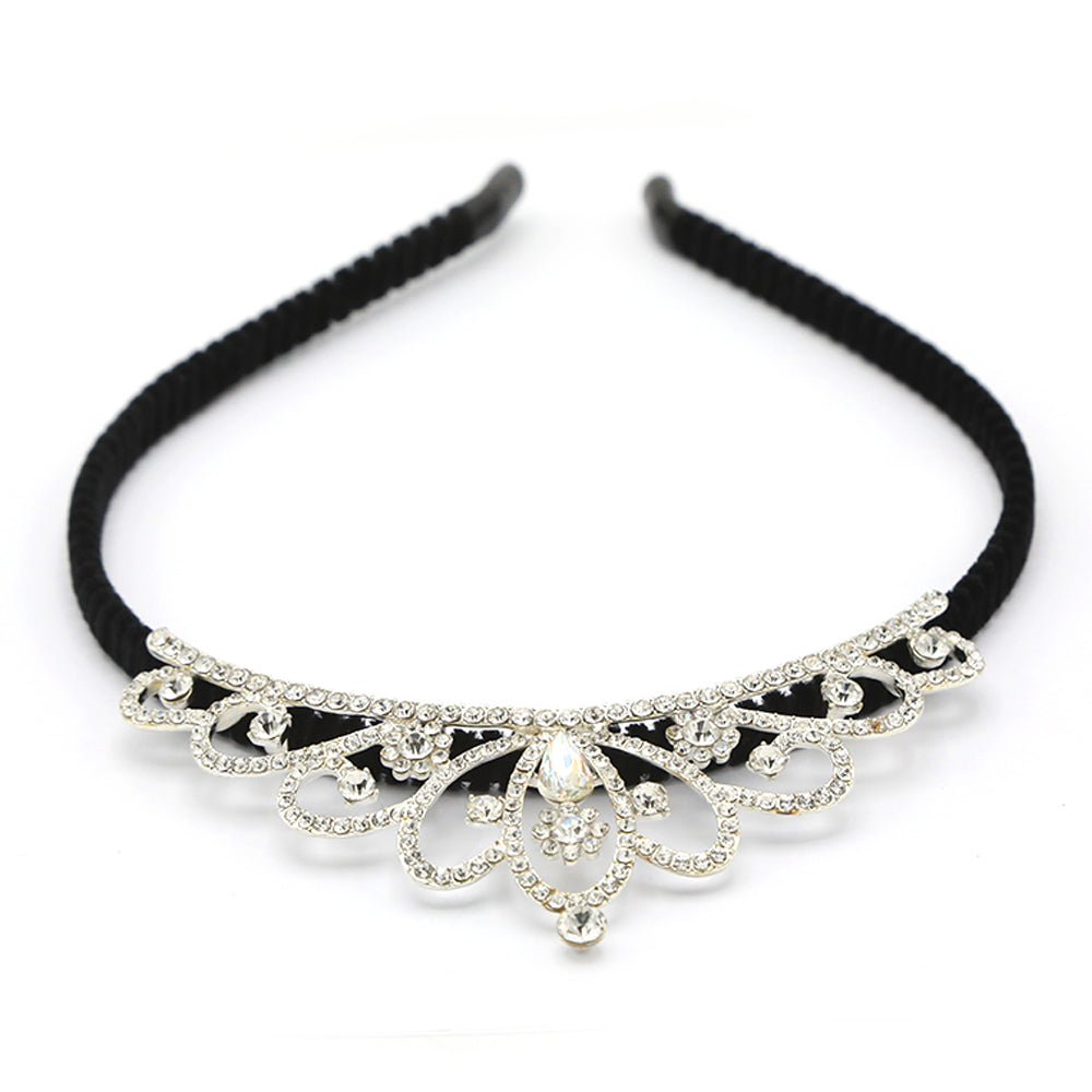 Crown Hair Band - Silver, Women Hair & Head Jewellery, Chase Value, Chase Value