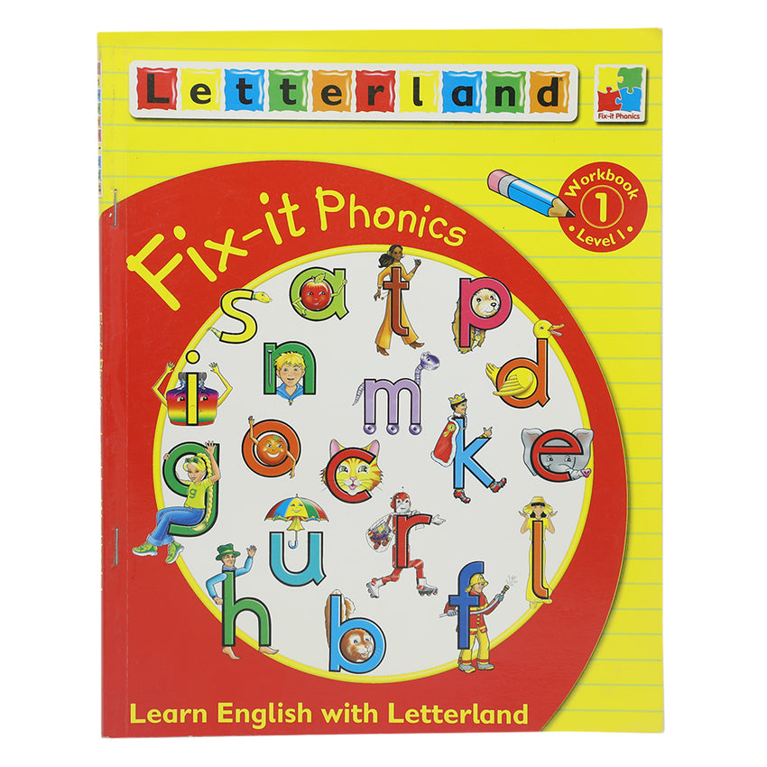 Learning Fix-It-Phonics Workbook Level 1, Kids, Kids Educational Books, 3 to 6 Years, Chase Value