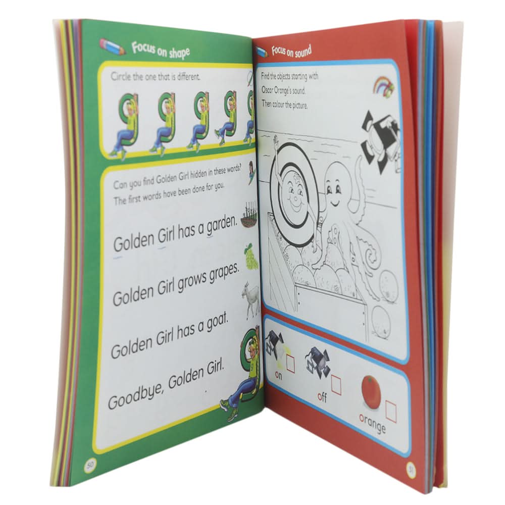 Learning Fix-It-Phonics Workbook Level 1, Kids, Kids Educational Books, 3 to 6 Years, Chase Value