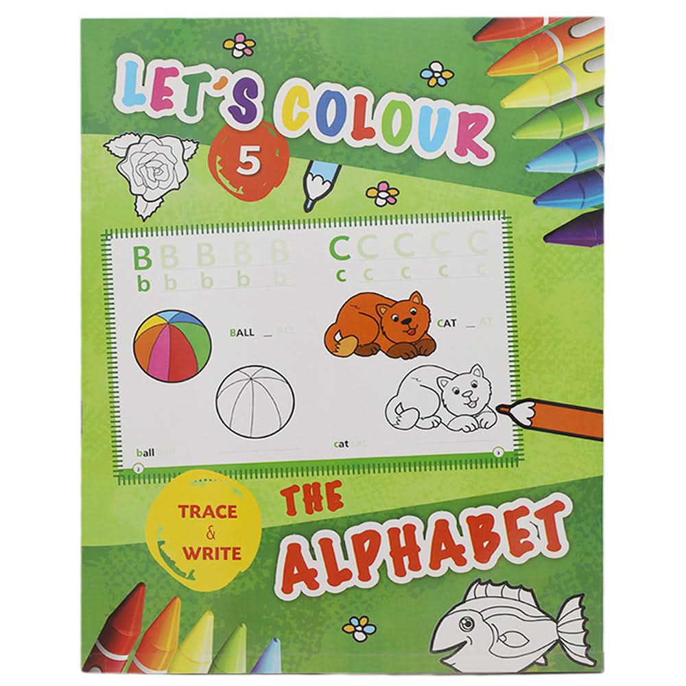 Let’s Colour Book, Kids, Kids Colouring Books, Chase Value, Chase Value