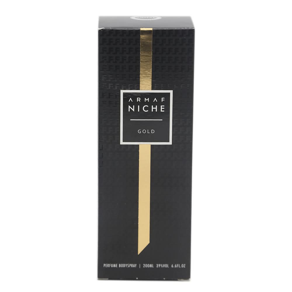Armaf Niche Gold Body Spray - 200ml, Beauty & Personal Care, Men Body Spray And Mist, Chase Value, Chase Value