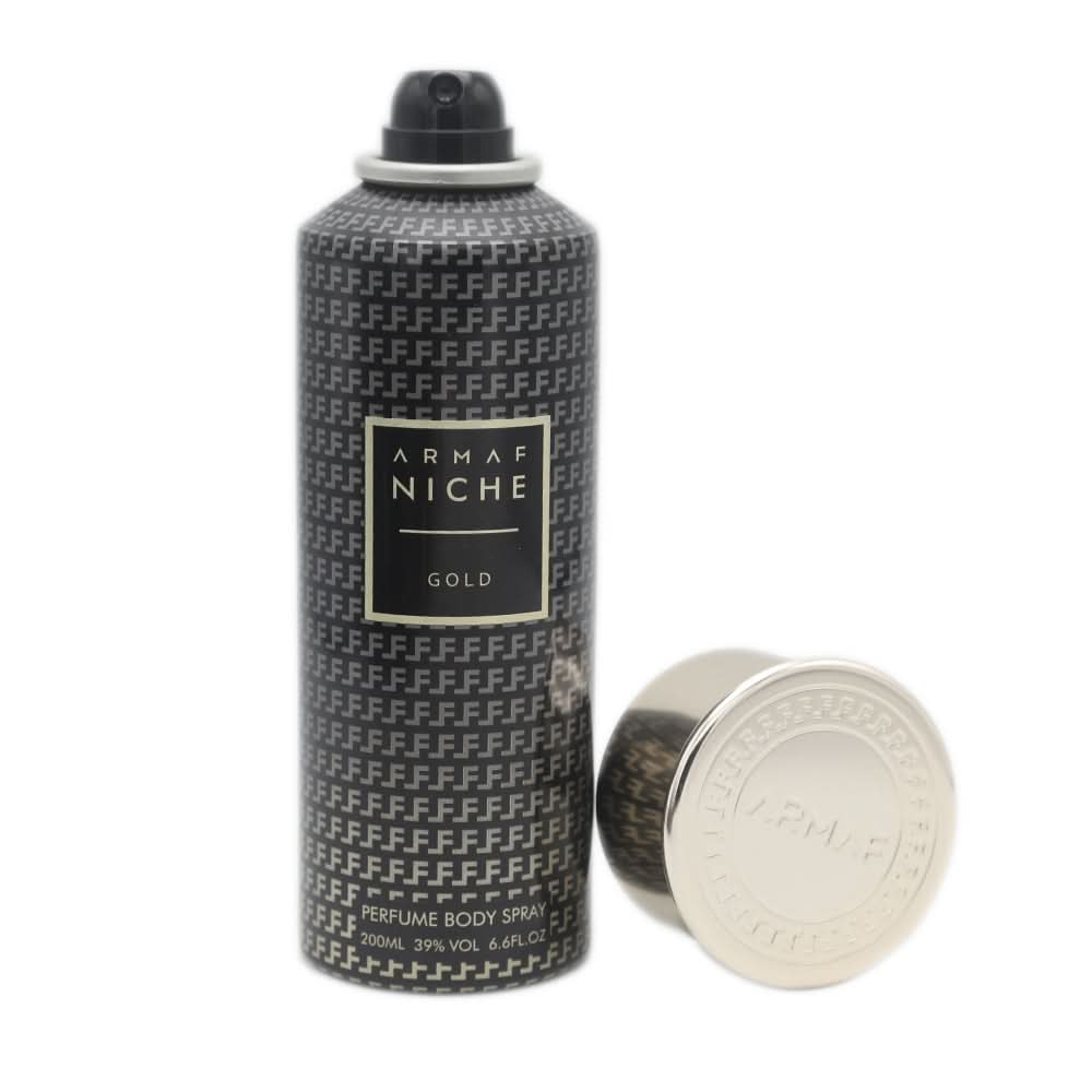 Armaf Niche Gold Body Spray - 200ml, Beauty & Personal Care, Men Body Spray And Mist, Chase Value, Chase Value