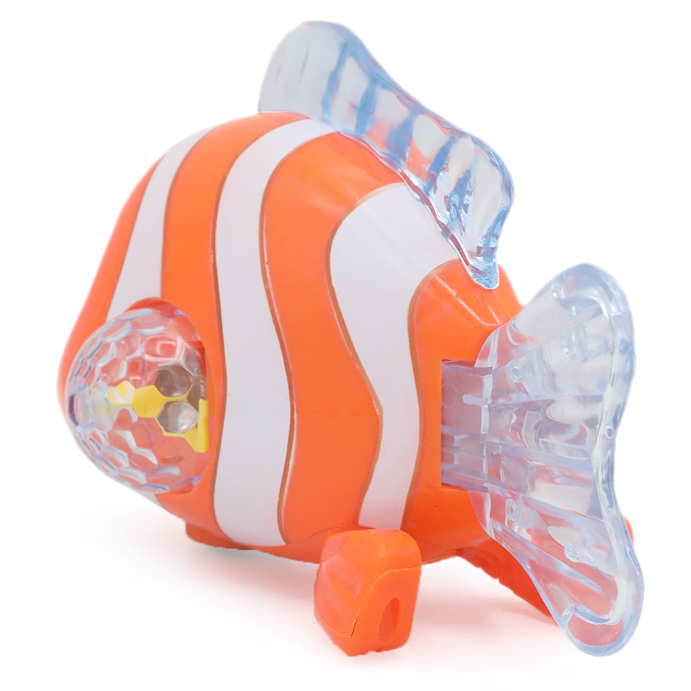 Clownfish Multifunctional Electric Toy - Orange, Kids, Battery Operated Toys, Chase Value, Chase Value