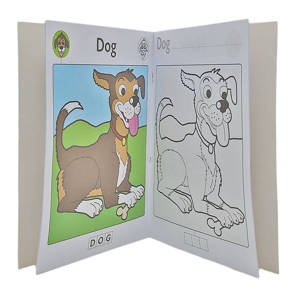 Let’s Colour Book, Kids, Kids Colouring Books, Chase Value, Chase Value