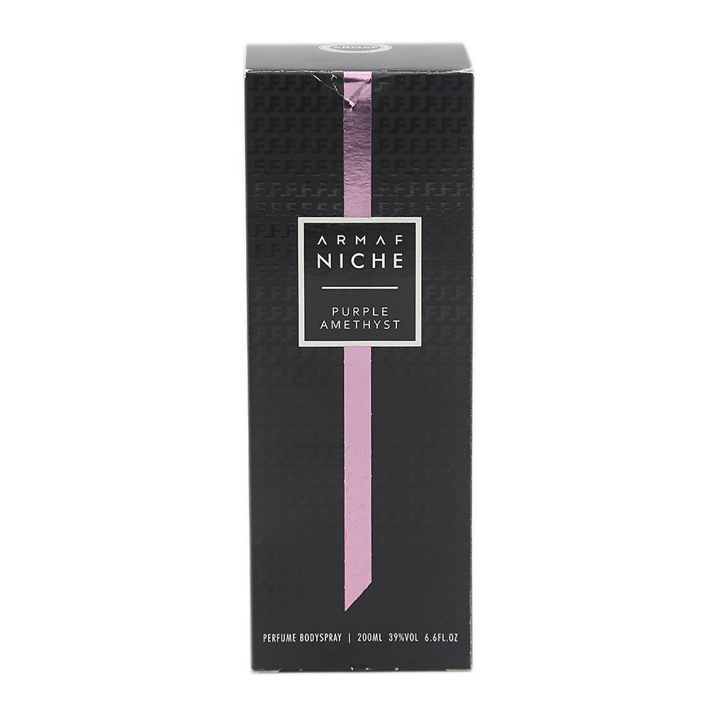 Armaf Niche Purple Amethyst Body Spray - 200ml, Beauty & Personal Care, Men Body Spray And Mist, Chase Value, Chase Value