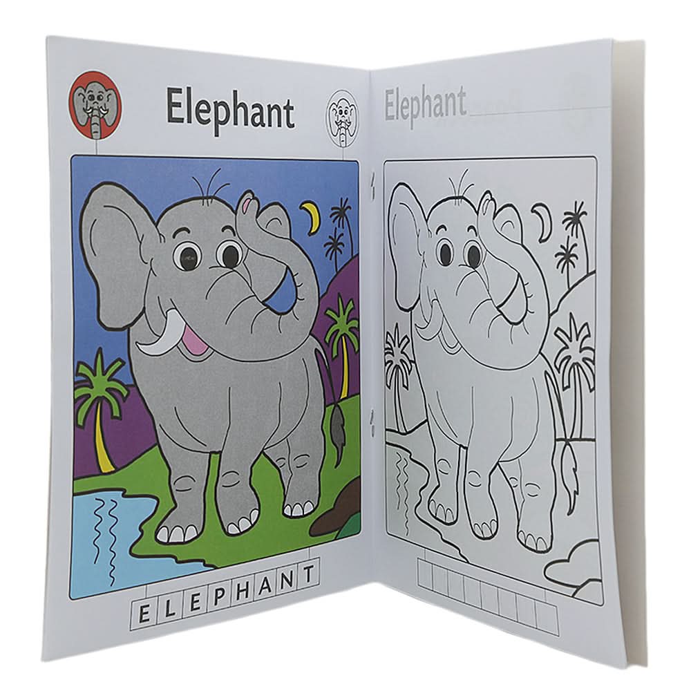 Let’s Colour Book, Kids, Kids Colouring Books, Chase Value, Chase Value