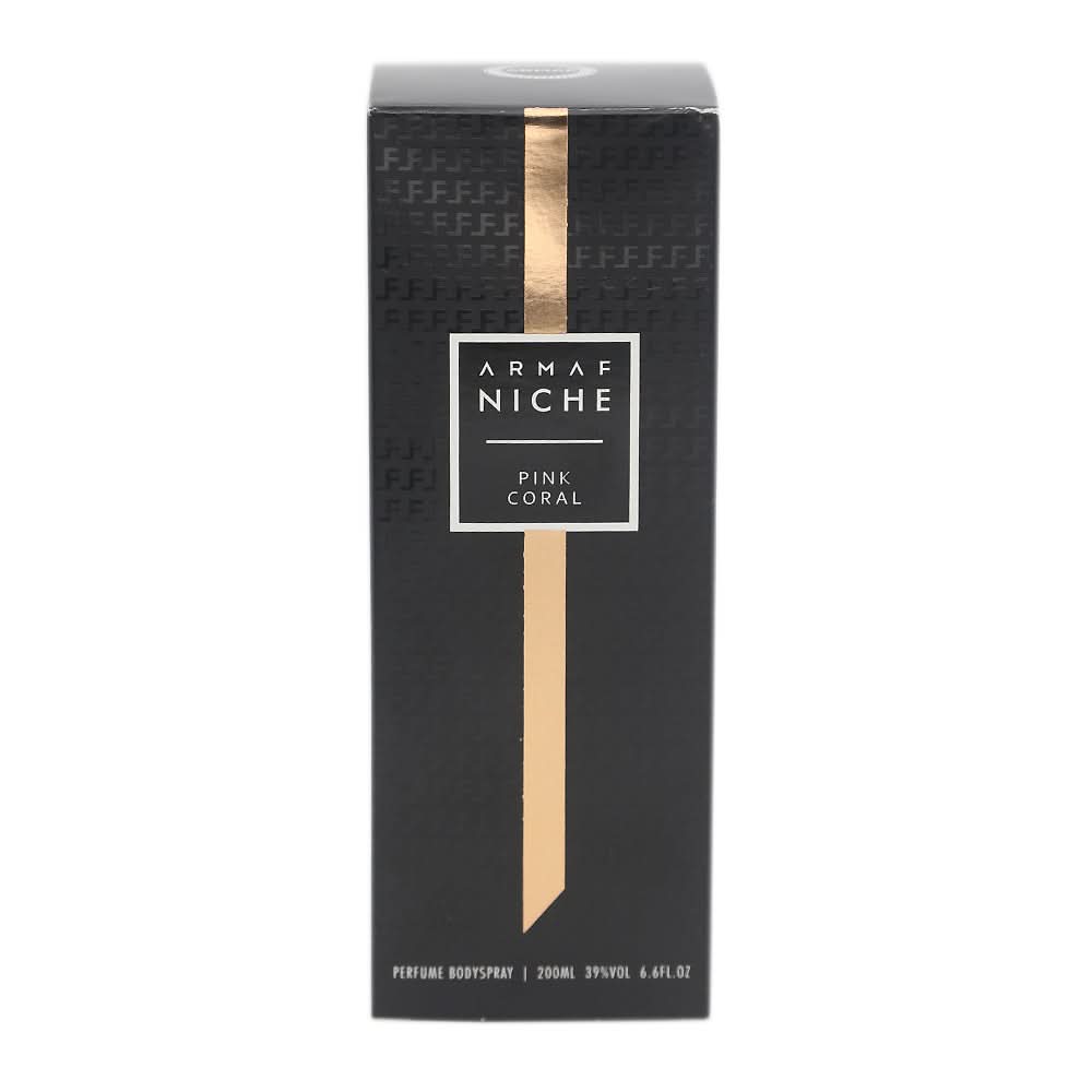Armaf Niche Pink Coral Body Spray - 200ml, Beauty & Personal Care, Men Body Spray And Mist, Chase Value, Chase Value