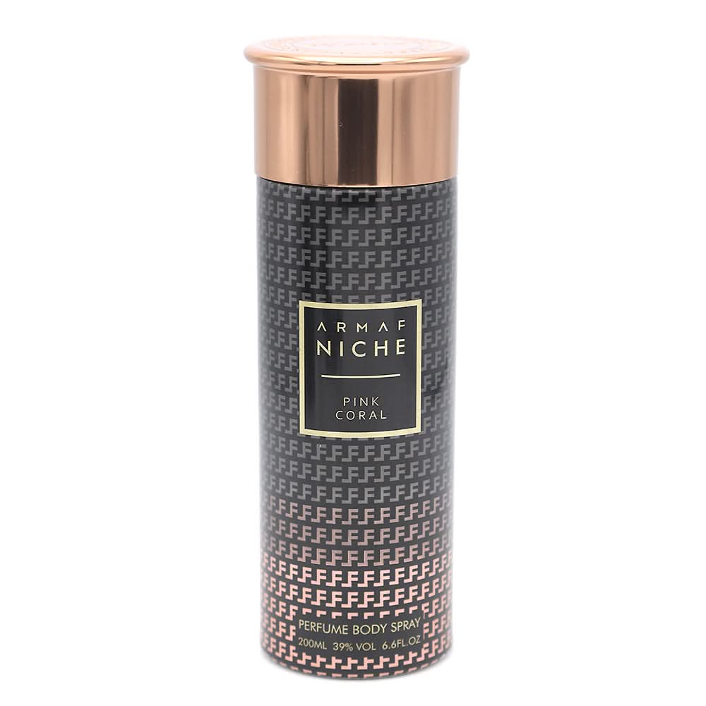 Armaf Niche Pink Coral Body Spray - 200ml, Beauty & Personal Care, Men Body Spray And Mist, Chase Value, Chase Value