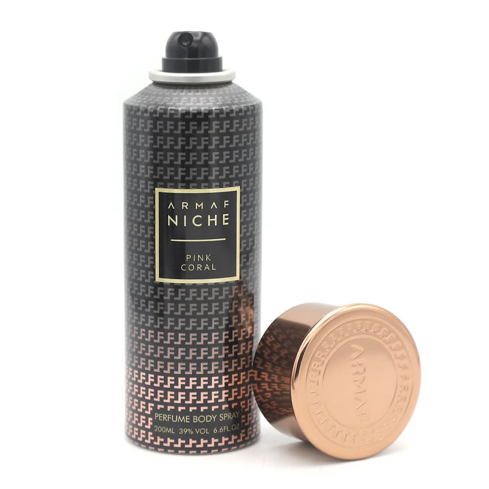 Armaf Niche Pink Coral Body Spray - 200ml, Beauty & Personal Care, Men Body Spray And Mist, Chase Value, Chase Value