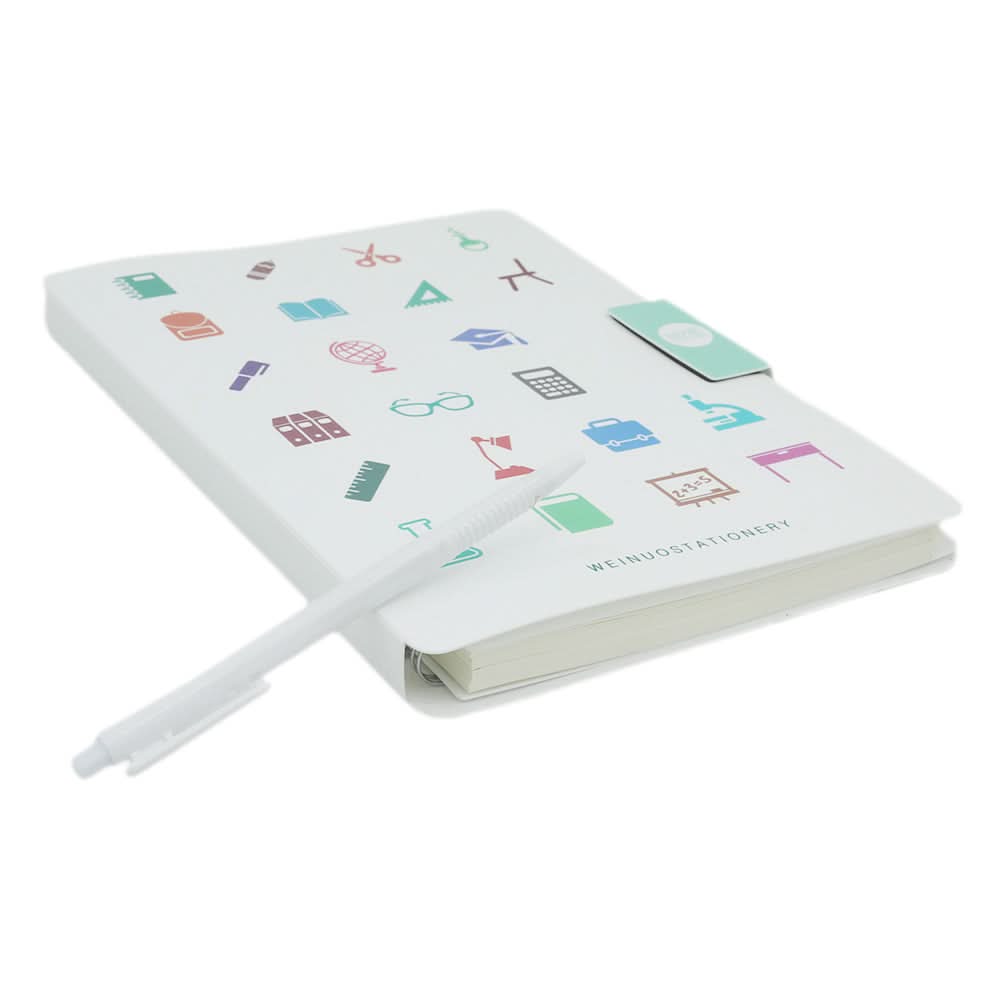 Magnet Notebook  We-32-e2-2 - White, Kids, Notebooks And Diaries, Chase Value, Chase Value