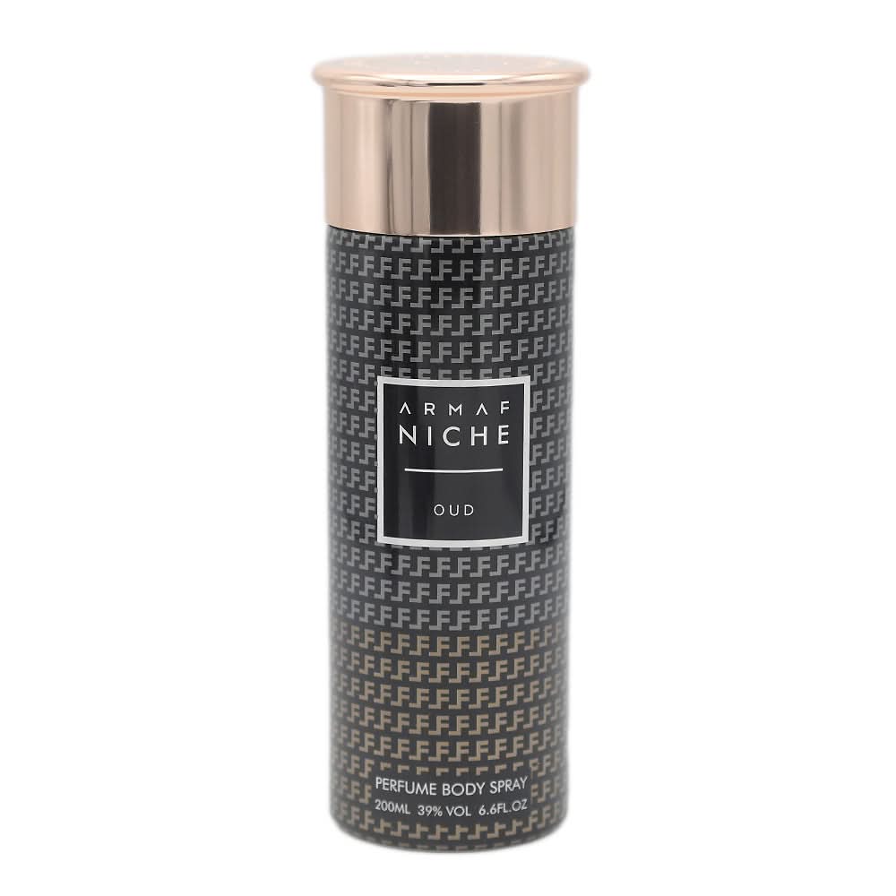 Niche Oud 6.6 Oz Perfume Body Spray For Men, Beauty & Personal Care, Men Body Spray And Mist, Chase Value, Chase Value
