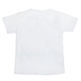 Boys Half Sleeves Printed T-Shirt - White, Kids, Boys T-Shirts, Chase Value, Chase Value